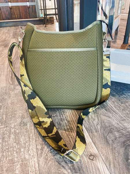 Olive Messenger Bag